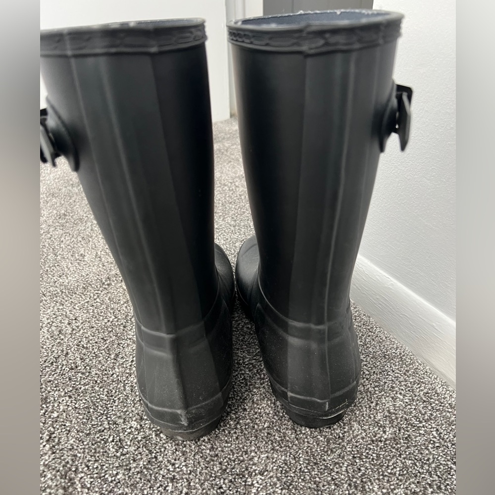 HUNTER Original Short Matte Rain Boot - Women's (BUNDLE) - Picture 10 of 11